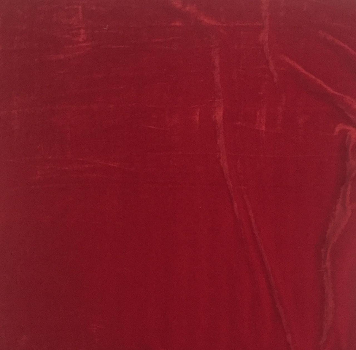 Cranberry red color micro velvet soft fabric 42” wide choose your yard meter in cut collection by HOME HEART Brands (Made in India)