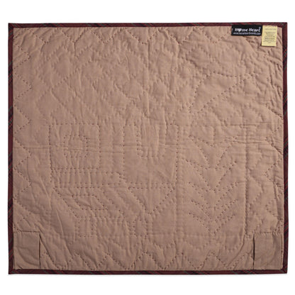 Hand made Hand quilted Throw Quilt, Table Topper 20"x20" welcome home crow quilt by Home Heart brands (Made in India)