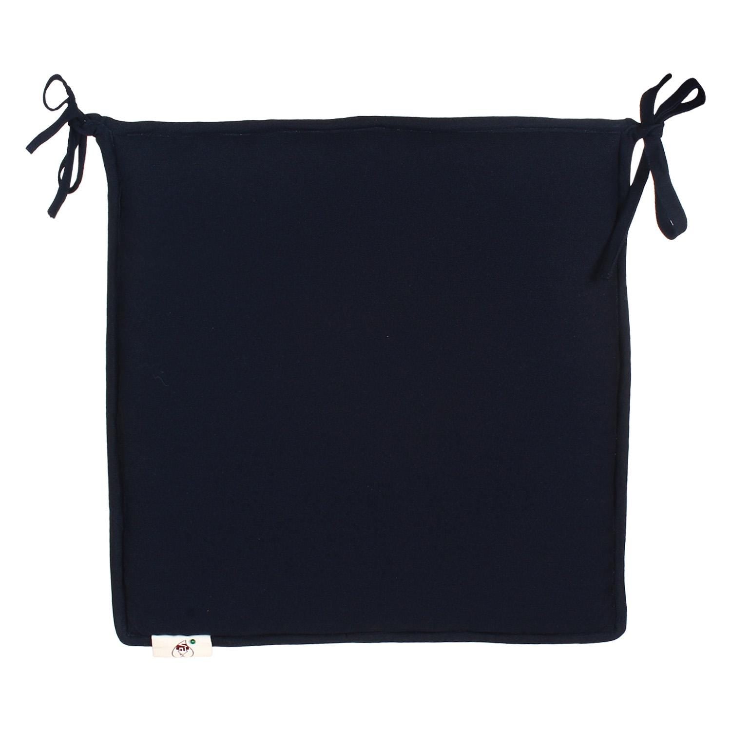 Chair Pad Premium tapestry cotton fabric OLD GLORY 2 inch thick seat pad with ties Any Size Available by Home Heart Brands(Made in India)