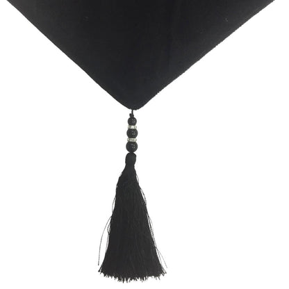 Velvet Table Runner & Toppers Premium black velvet fabric double layer reversible Decorative by Home Heart Brands(made in India)