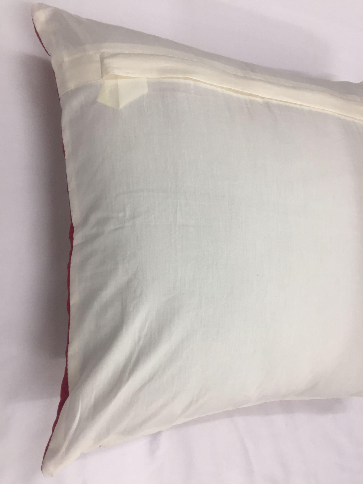 Hand made hand Quilted patchwork pillow cover, cushion cover, throw pillow cover Vintage Harvest Quilt by HOME HEART Brands(made in India)