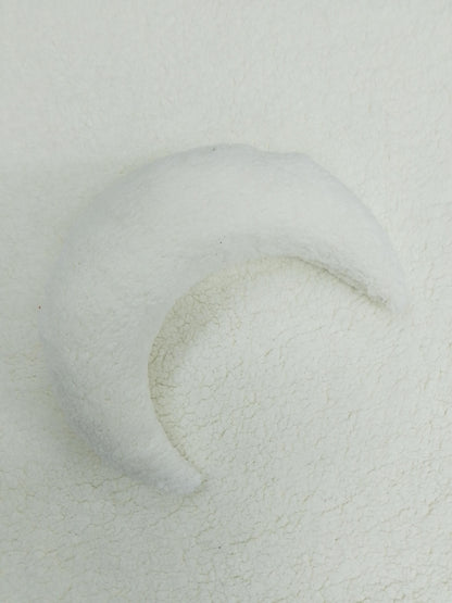 Fabric soft Ivory Plush Sherpa upholstery Plush Fabric choose your yard in cut collection 97 inch wide by HOME HEART Brands (Made in India)