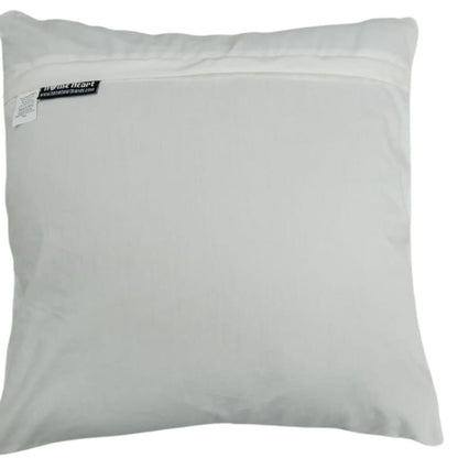 Hand made hand Quilted patchwork pillow cover, cushion cover, calico Americana Starburst pillow cover by HOME HEART Brands(made in India)