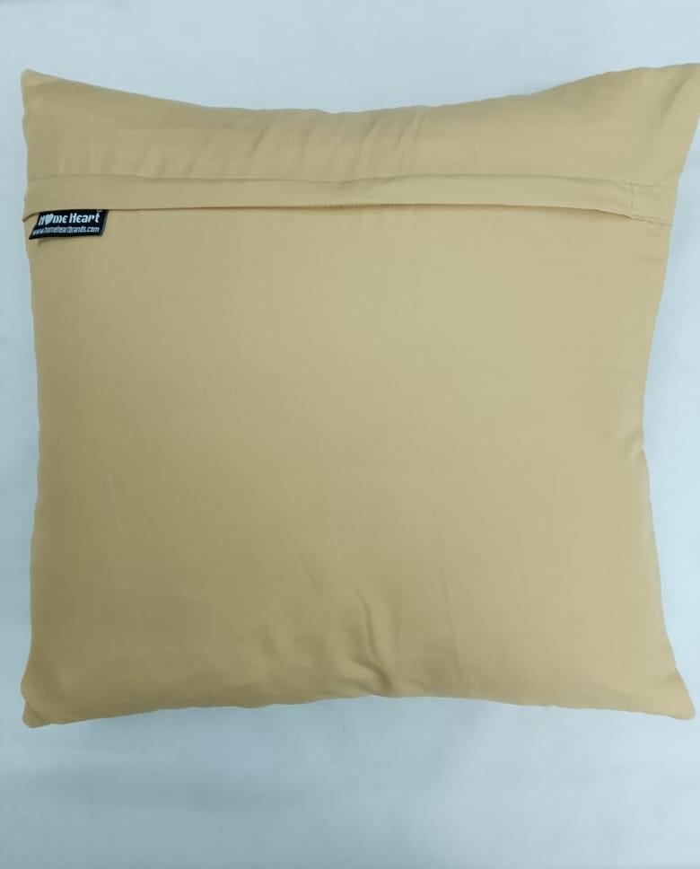 Hand made hand quilted patchwork pillow, cushion cover, calico American Flag Primitive pillow cover by HOME HEART Brands(made in India)