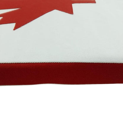Chair Pad Maple Pride Canada Flag Duck Cotton with Zipper tapestry fabric 1.5 inch thick seat pad ties by Home Heart Brands(Made in India)