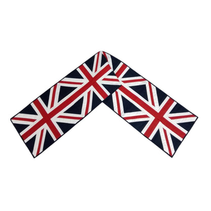 Table runner quilted patchwork Table Runner & Toppers Union Jack British Flag Handmade Cotton Patchwork by HOME HEART Brands(made in INDIA)
