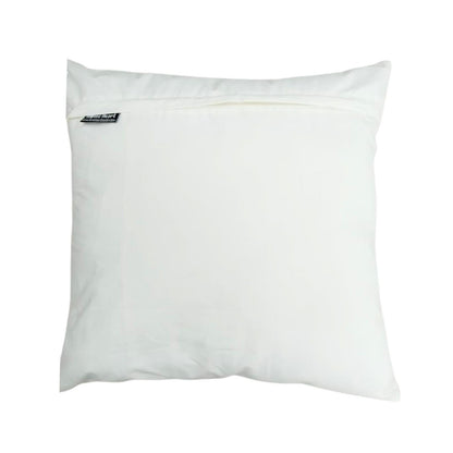 Quilted Maple Glory Quilted Pillow Cover Handcrafted Canadian Charm cushion cover Calico cotton fabric by HOME HEART Brands(made in India)