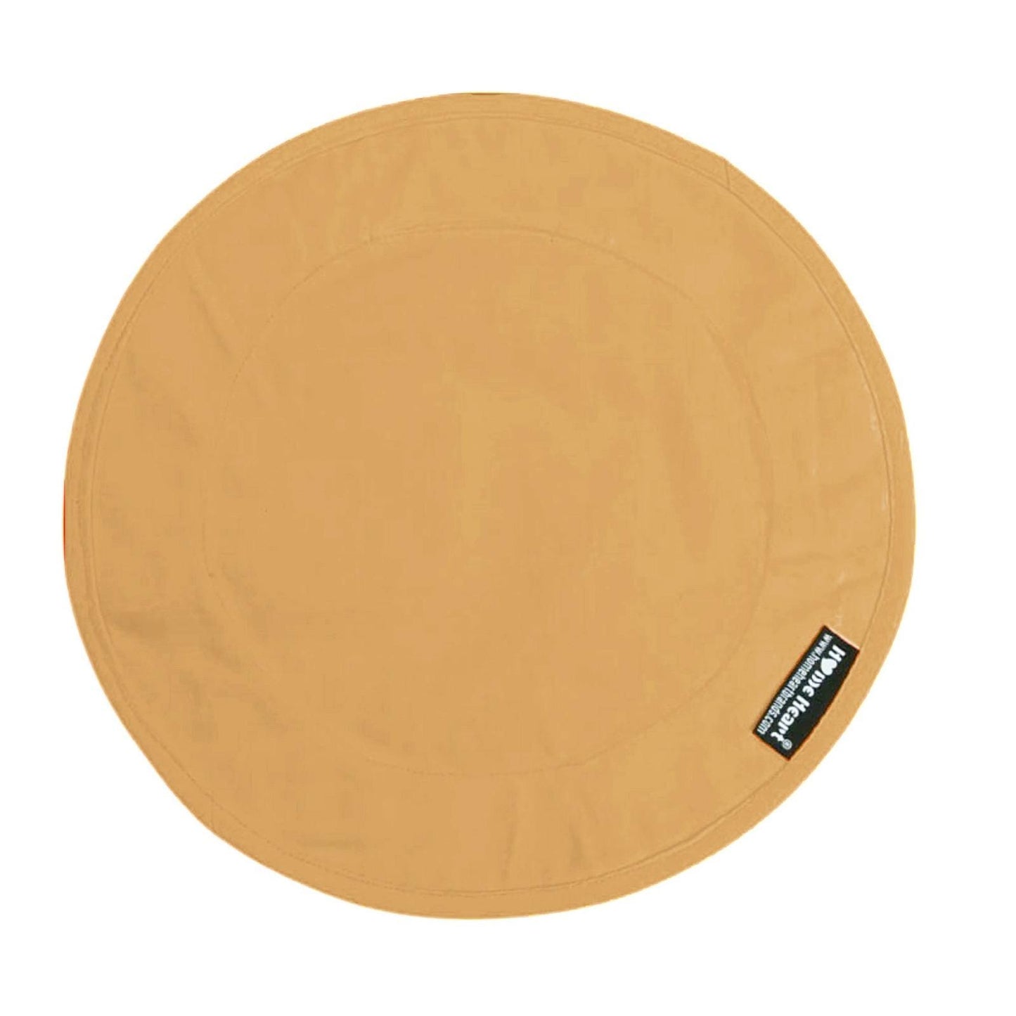 Wedge  placemat, Trivet, table mat Beige Fan-Shaped Wedge Duck Cotton sturdy Canvas  10oz(310 gsm)  by HOME HEART Brands( Made in India)