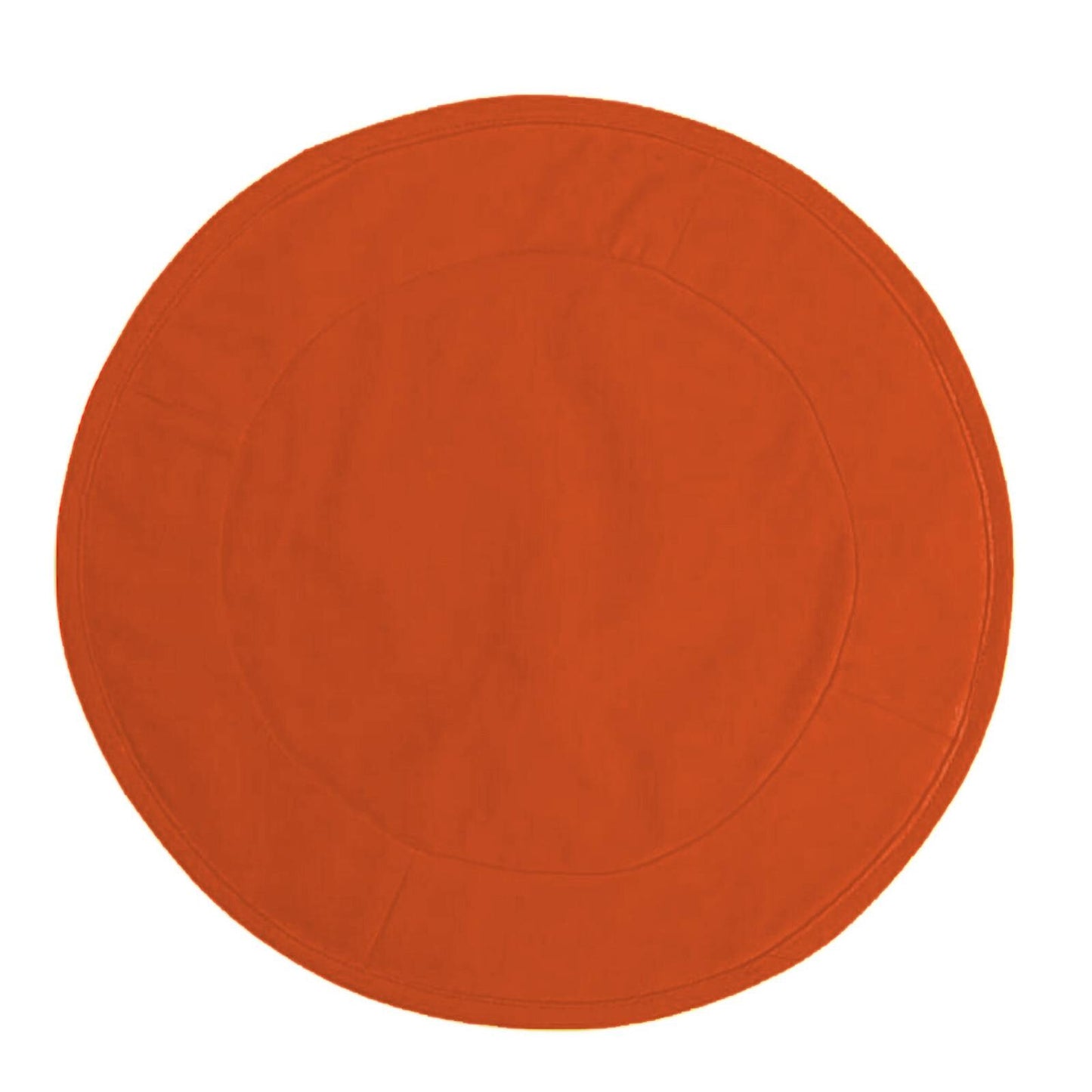 Wedge  placemat, table mat orange Autumn color Fan-Shaped Wedge Duck Cotton sturdy Canvas  10oz by HOME HEART Brands( Made in India)