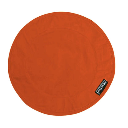 Wedge  placemat, table mat orange Autumn color Fan-Shaped Wedge Duck Cotton sturdy Canvas  10oz by HOME HEART Brands( Made in India)