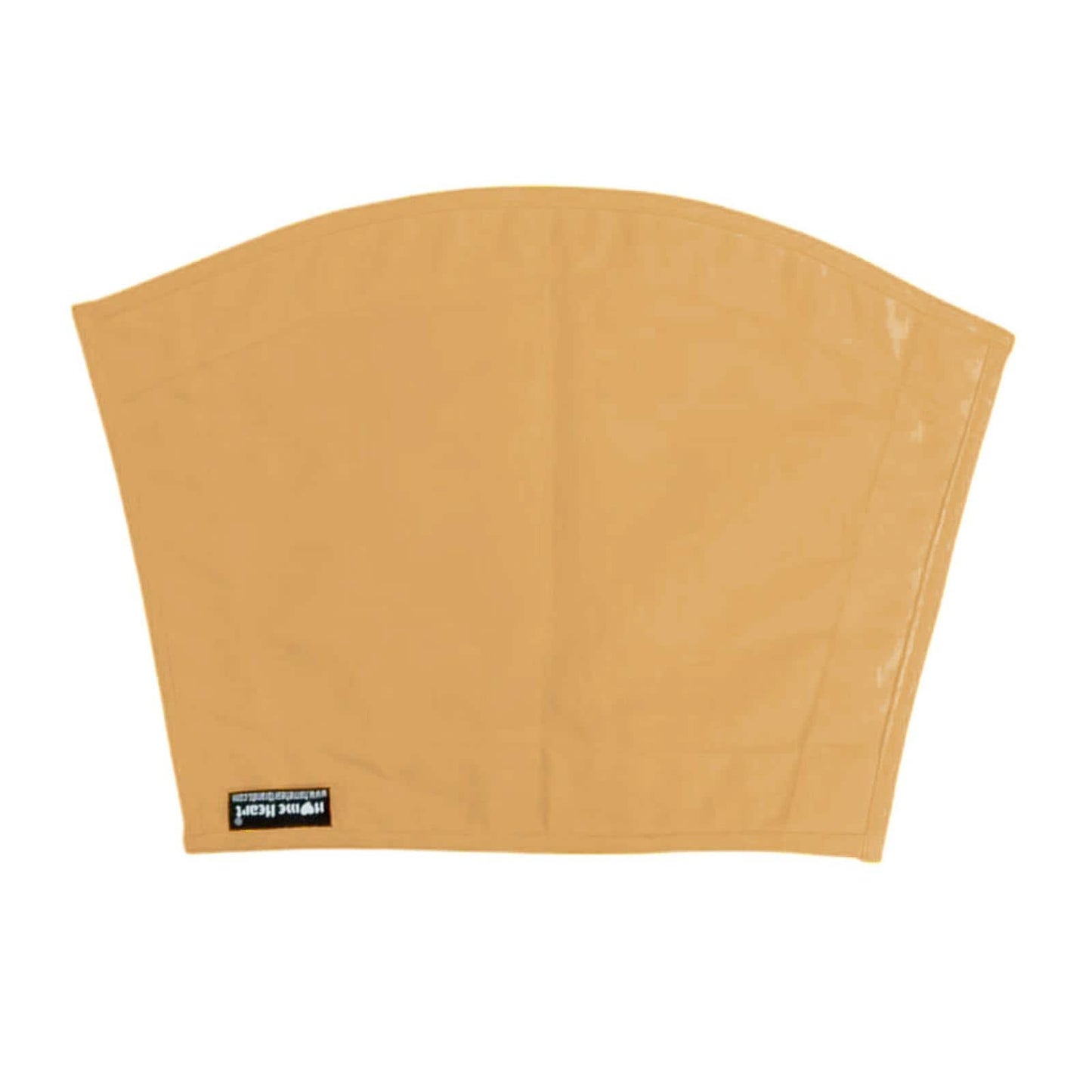 Wedge  placemat, Trivet, table mat Beige Fan-Shaped Wedge Duck Cotton sturdy Canvas  10oz(310 gsm)  by HOME HEART Brands( Made in India)