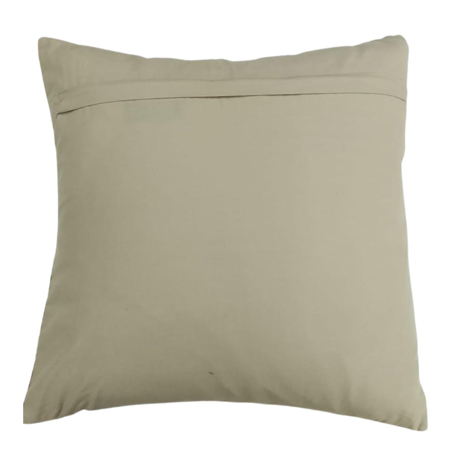 Pillow cover 16"x16" hand quilted cushion cover,decorative throw pillow star of star country plaid HOME HEART Brands(made in India)