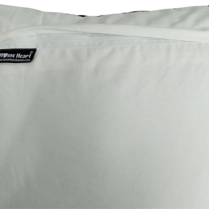 Hand made hand quilted patchwork pillow cover, cushion cover, throw pillow calico green diamond square by HOME HEART Brands(made in India)