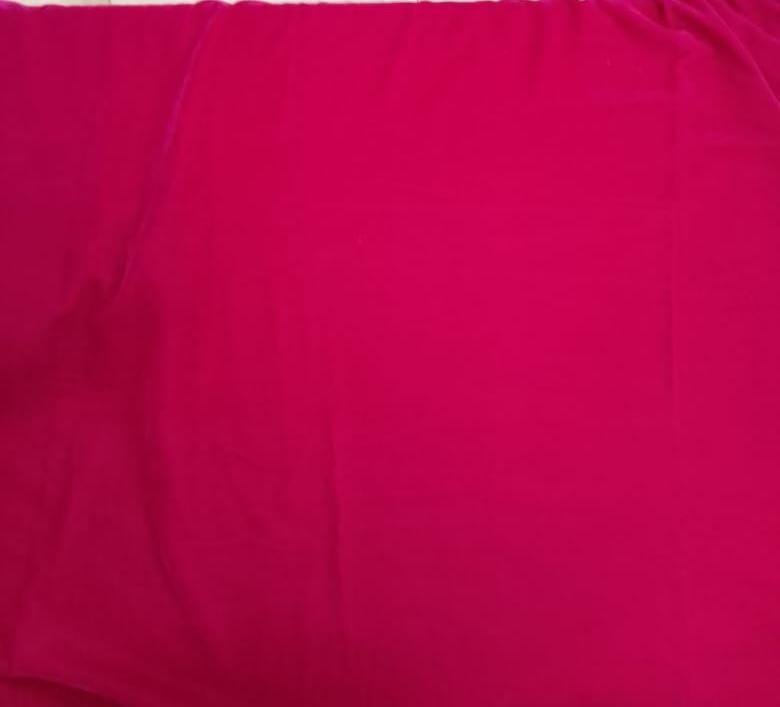 Ruby Pink Micro Velvet Fabric: Soft Upholstery, 42" Wide