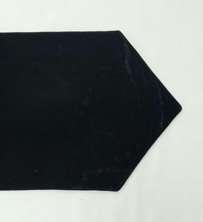 Velvet Table Runner & Toppers Premium black velvet fabric double layer reversible Decorative by Home Heart Brands(made in India)
