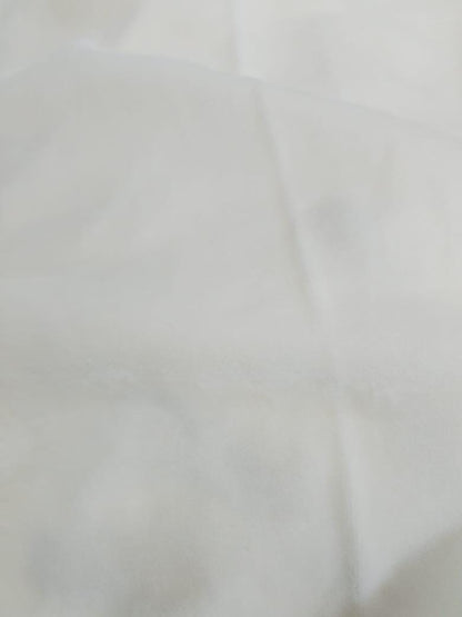 Ivory Micro Velvet Fabric: Soft Upholstery Sewing Material, 42" Wide