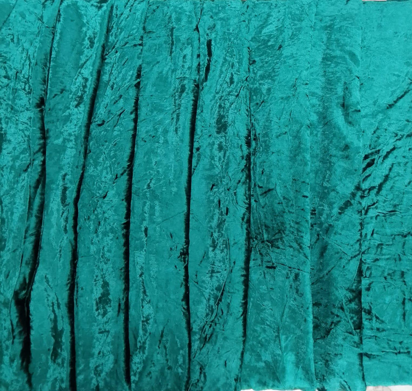 Fabric rayon Velvet Soft Luxe Finish  Elegant 42” wide yard meter in cut collection by HOME HEART Brands (Made in India)