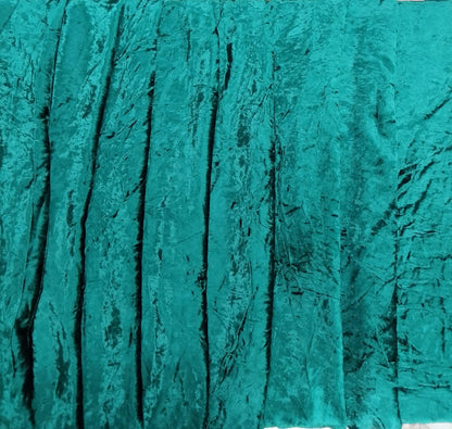 Fabric rayon Velvet Soft Luxe Finish  Elegant 42” wide yard meter in cut collection by HOME HEART Brands (Made in India)