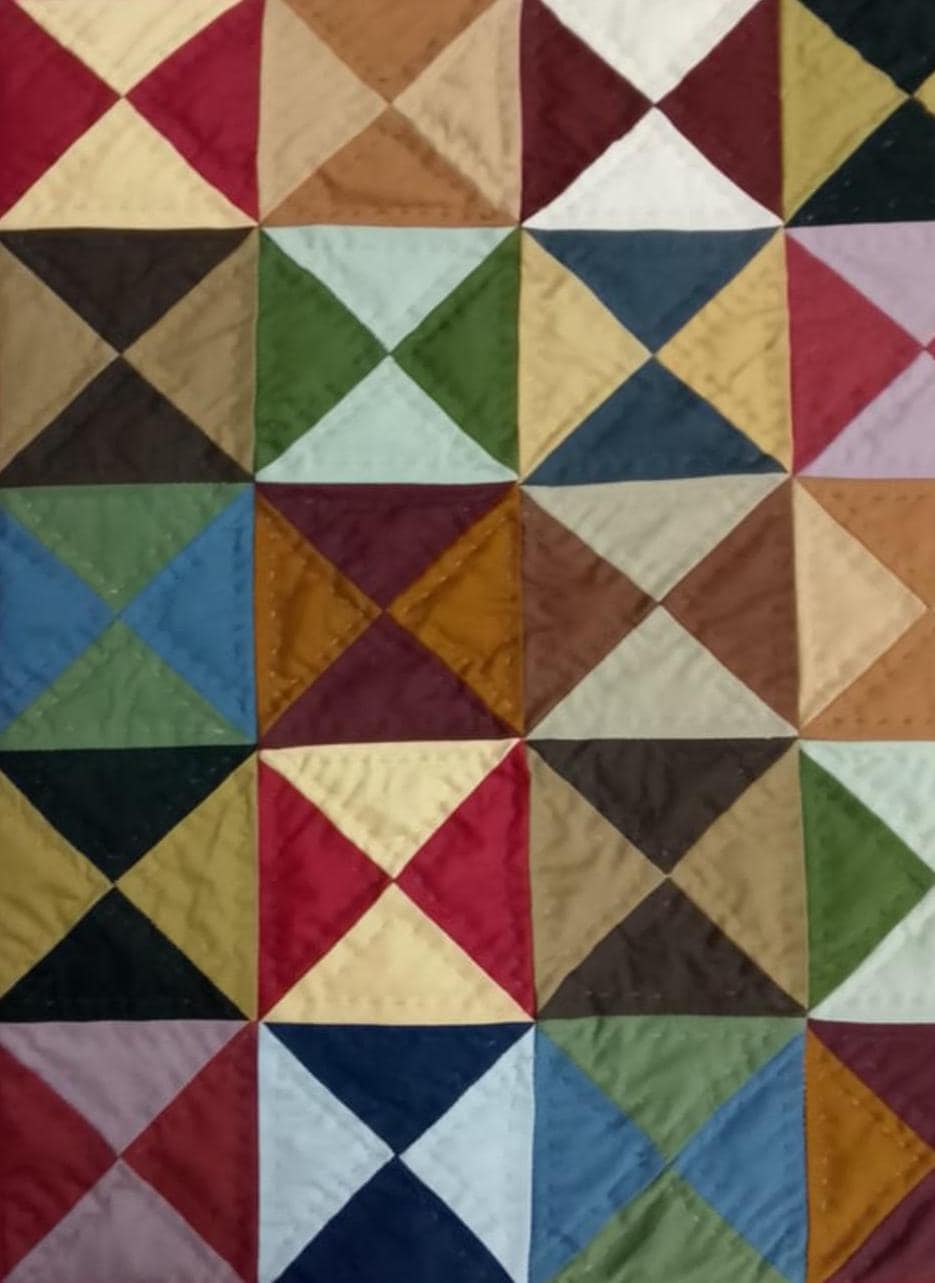 Made to order: Hand Quilted Patchwork Bedspread Quilt | Farmhouse quilt| King Queen Twin Custom Sizesby HOME HEART Brands(Made in India)
