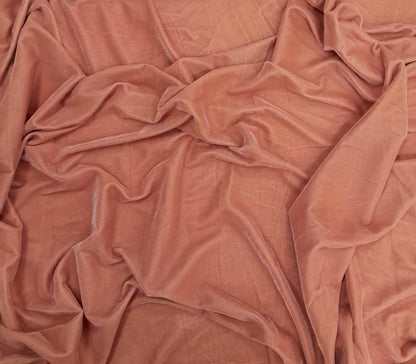 Velvet soft fabric 42” wide choose your yard meter in cut collection by HOME HEART Brands (Made in India)