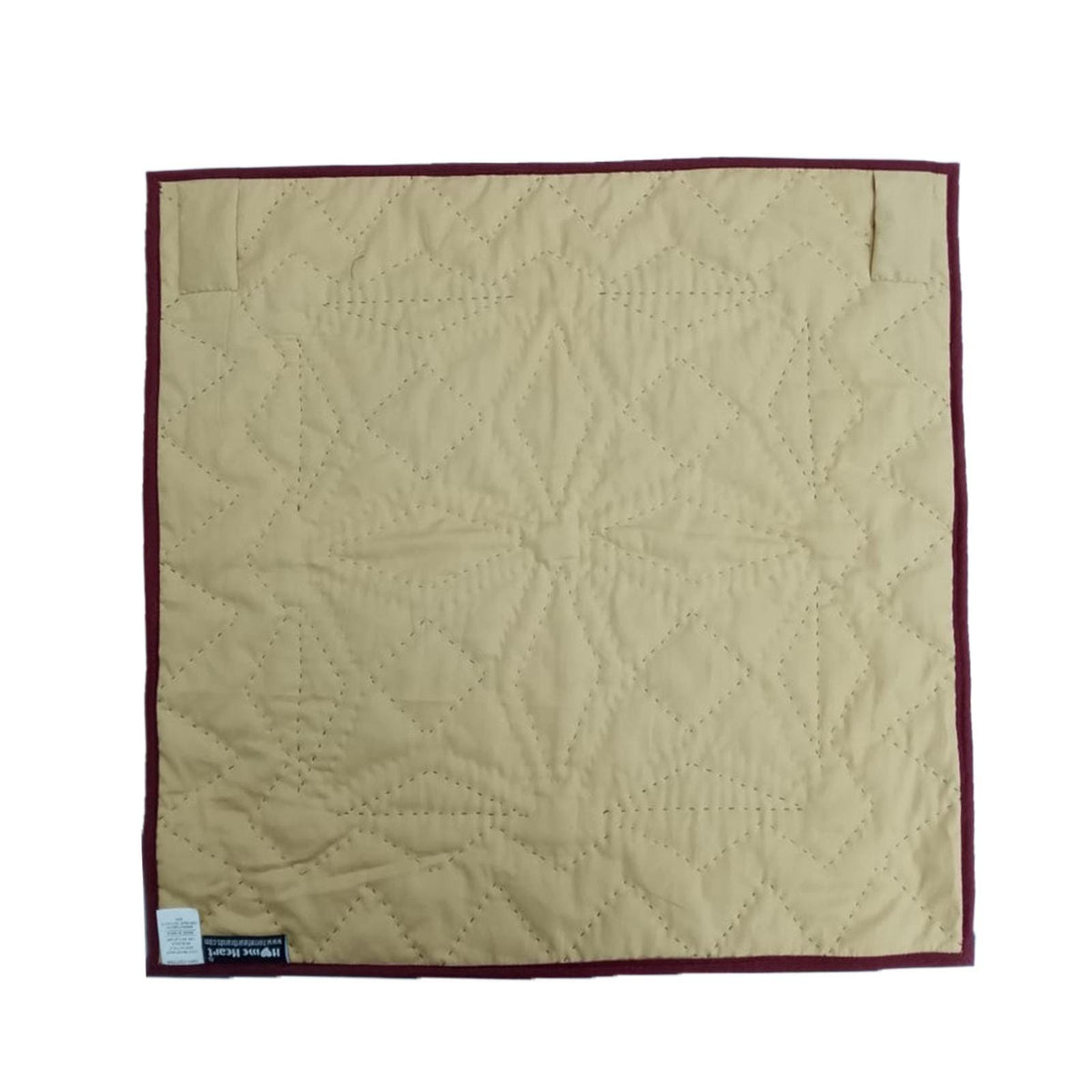 Hand made hand quilted Block quilt, Throw, Table topper, table accent piece, Country Spinning Wheel Quilt by HOME HEART Brands