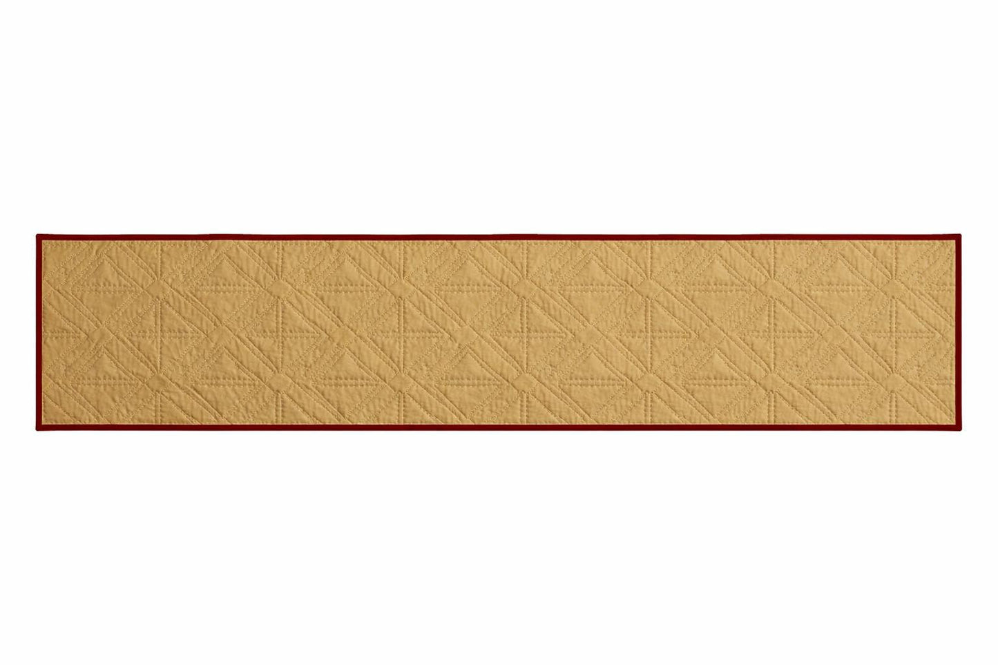 Primitive Pinwheel Quilt Table Runner Hand Quilted table runner, patchwork Calico Country cotton fabric by HOME HEART Brands(made in INDIA)