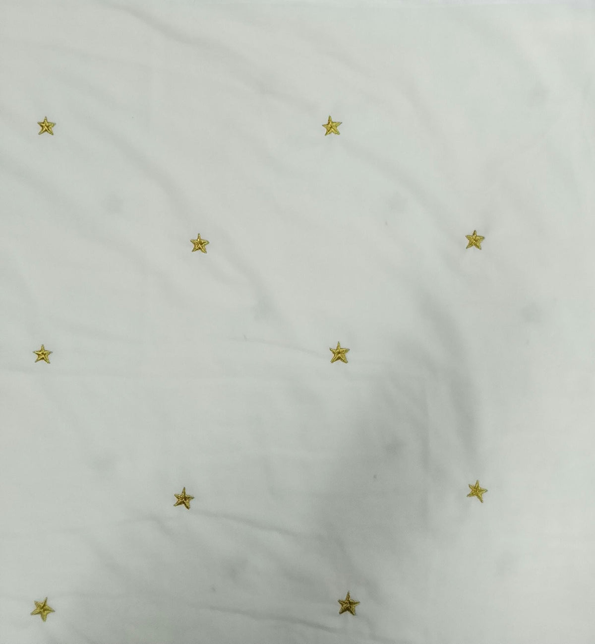 Fabric micro velvet crafted gold star embroidered soft fabric 42” wide choose your yard collection by HOME HEART Brands (Made in India)