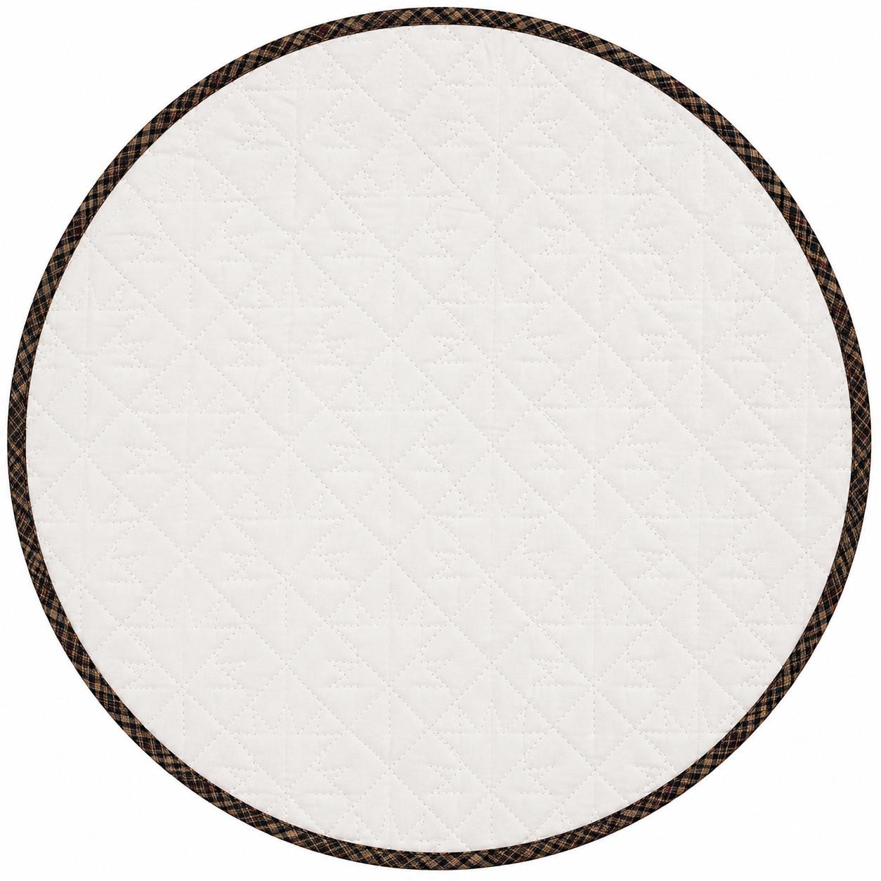 Hand made hand quilted round quilt, table accent piece, Table topper Autumn leaves fall quilt Cotton Heirloom Quality by HOME HEART Brands