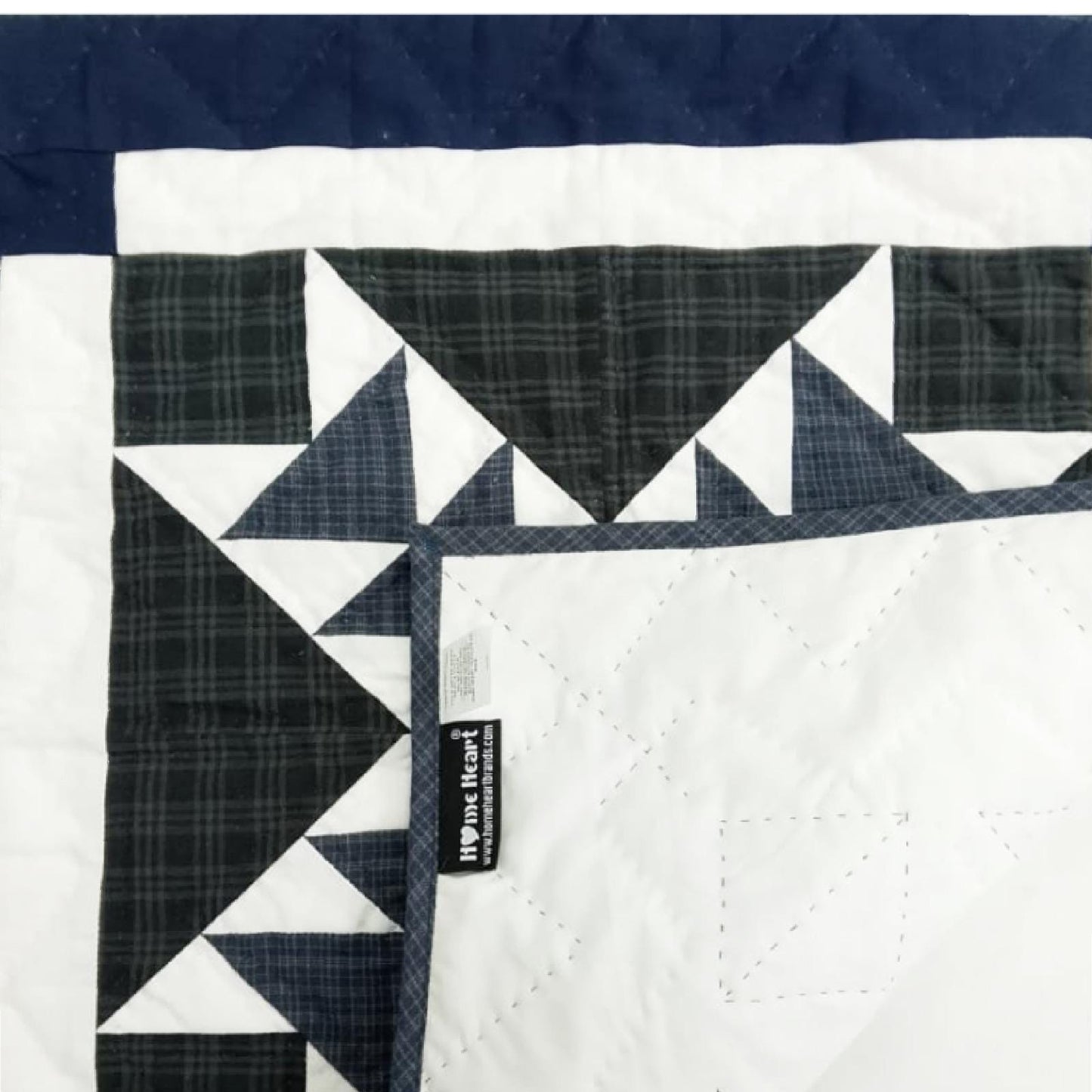 Wall hanging  hand quilted quilt, Table topper, Patchwork | Primitive flying geese Patchwork Farmhouse Quilt Decor | Primitive Cotton Quilt
