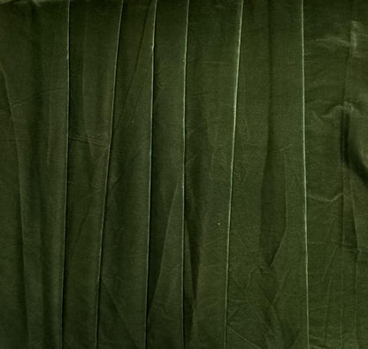 Luxury olive green Velvet Rod Pocket Window Valance Curtain Valance Farmhouse Velvet Kitchen Window Treatment Home Heart Collection