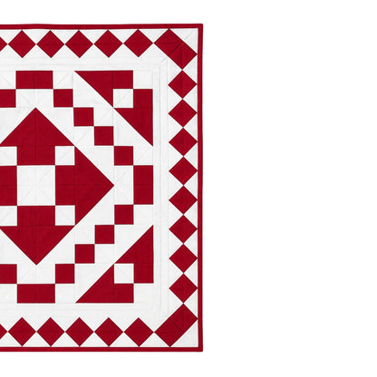 Diamond Chain Quilt Table Topper Quilted Table Topper Handmade Patchwork Wallhanging quilt Centerpiece by Home Heart Brands (Made in India)