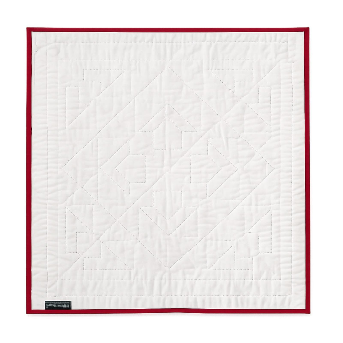 Diamond Chain Quilt Table Topper Quilted Table Topper Handmade Patchwork Wallhanging quilt Centerpiece by Home Heart Brands (Made in India)