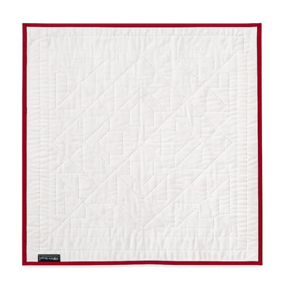 Diamond Chain Quilt Table Topper Quilted Table Topper Handmade Patchwork Wallhanging quilt Centerpiece by Home Heart Brands (Made in India)