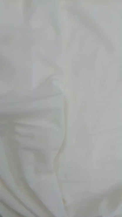 Ivory Micro Velvet Fabric: Soft Upholstery Sewing Material, 42" Wide